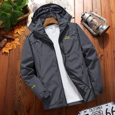 男款防水防風連帽防風防水透氣優秀運動登山夾克