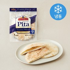 투파얀 클래식화이트 피타브레드 6개입 (냉동), 340g, 1개
