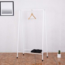 GAGU FEELING 素色立式掛衣架, 白色