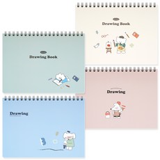 POPO FANCY Munggu 5000 Boba繪圖本 4種組, B5, 1組