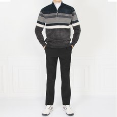 MINEFLOW 機能性大尺碼刷毛基本款彈力長褲 LI250