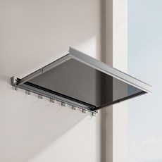 THE ZAKKA 多用途壁掛式折疊曬衣架, 灰色