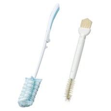 mameita 折疊式杯用海綿 + 多功能縫隙清潔刷組, 1套, 混合色