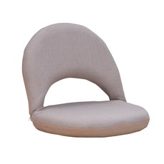 네이처안 휴대용 각도조절 접이식 좌식의자, 베이지