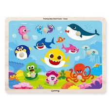 pinkfong 碰碰狐 海洋手抓板拼圖, 8件, 1個