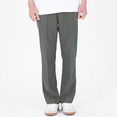 Raw That 男款半寬版簡約彈力西裝褲