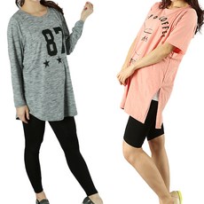 PETITMARIEE 孕婦用人造絲五分內搭褲