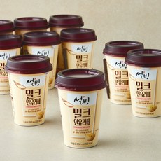 설빙 밀크 연유라떼, 10개, 250ml