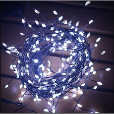 21C Trend 鋼絲鞭炮蜈蚣燈串 200燈, 1個, 黑色(鋼絲) + 白色