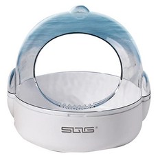 Lanboer 倉鼠企鵝造型沙盆, 1個, 白色