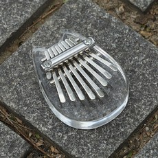 TingAll 8音簡易卡林巴琴 壓克力貓咪款, 1個