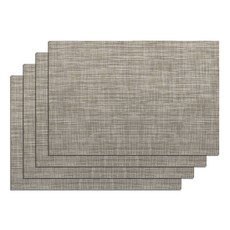 Another M Hotel 防水餐墊4入組, 45*30cm, 燕麥色, 4入