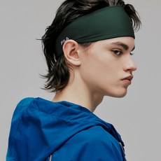 휠라 스포츠 헤어밴드, 딥 그린, 1개