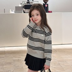 Golden Rabbit C重點階梯針織衫