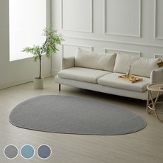 가온길카페트 쏘쿨 페블 시어서커 비정형 러그