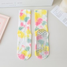 알로데 아트페인팅 텍스처 피트니스 양말