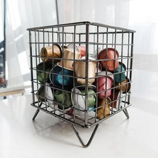 와이엠제이 고급 돌체구스토 캡슐커피 보관함, 블랙, 1개