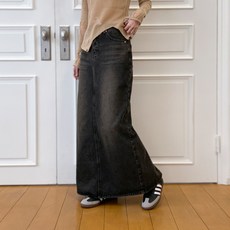 SUBI.JEANS 女款復古水洗及踝長裙 SP7336