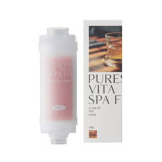 퓨어썸 비밀 스파 샤워기 필터 159g, 1개, 티 한잔