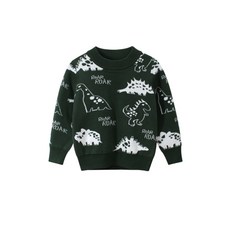 The Merci童款多款恐龍針織毛衣