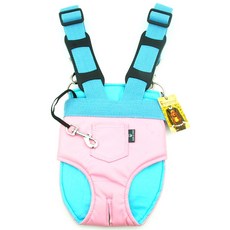 YOU&ME寵物背帶袋 袋鼠包, 粉色的