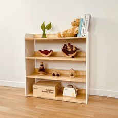 Todolibro Ki&B 實木4層教具櫃, 混合顏色