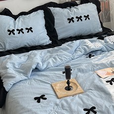 Damadama 經典 The Black 緞帶棉被組