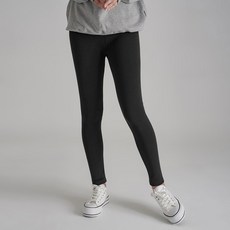 젬블링 여성용 스판 하이웨스트 무발 기모 레깅스