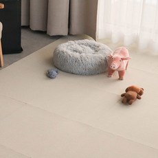 DING DONG PET 寵物方塊地毯 10入, 象牙白