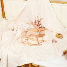 Mellow & 嬰幼兒用莫代爾超細纖維木床毯, 混合色