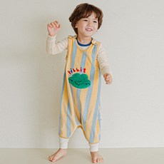 Cordi-i 孩童青蛙圖案睡眠連身背心