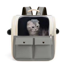Daymodern貓咪喵喵外出包, 1個, 灰色