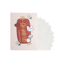 미니맥시 얼굴 유분기 정리 마 기름종이 화이트, 100개입, 1개