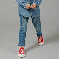 Lala Amang 男童款Nuts工裝牛仔褲