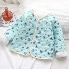 woojooi 兒童雲朵星星保暖夾克