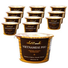 왓어누들 베트남쌀국수 사발면 깔끔한 해물맛 70g, 12개