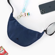 쥬벨로 반달 하프문 데이 크로스백