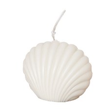 kategarden 錐形造型蠟燭, 蛤, 139g, 1入