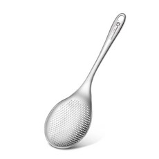 WAGENSTEIGER 不鏽鋼瀝水勺 304不鏽鋼, 110 x 320mm, 銀色, 1支