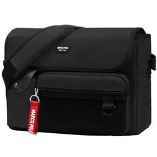 Marco Polo Land 斜背包 MP3028 + 鑰匙圈隨機出貨 黑色 38 x 31 x 12 公分