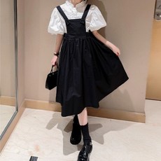 아르베 여아용 조엔 블라우스 + 원피스 세트