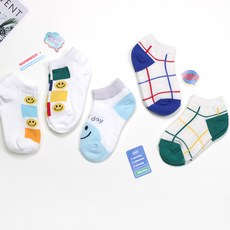 Kids FUTURE 兒童精靈網眼踝襪5雙組