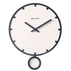 심플 인테리어 벽시계 RD_227, 그레이