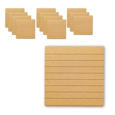 CALLIOPE 設計貼紙便條紙, 棕色線條, 12個