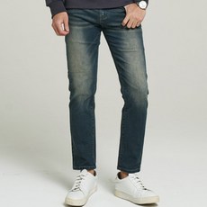 UPCLASS 男款水洗牛仔褲 a052