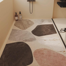 Laladay防滑浴室淋浴墊, 岩石, 1個