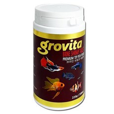 그로비타 브라인 쉬림프 테블렛 관상열대어 사료, 220g, 1개
