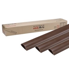 비츠온 PVC 신형 고강도 몰딩 2호, 밤색, 100개