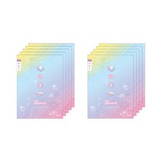 아이비스 여아용 초등3~6 좁은칸 알림장 11598, 조개, 10개