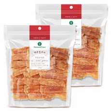 네츄럴코어 강아지 치킨 소프트 슬라이스 간식, 닭, 400g, 2개